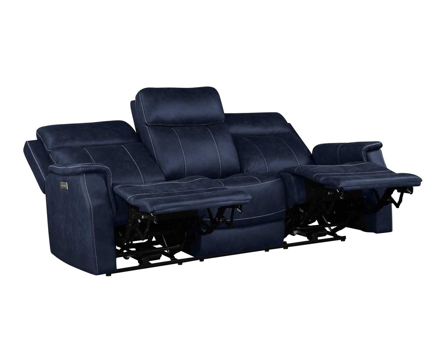 Steve Silver Valencia Dual Power Reclining Sofa in Ocean Blue Steve Silver 2