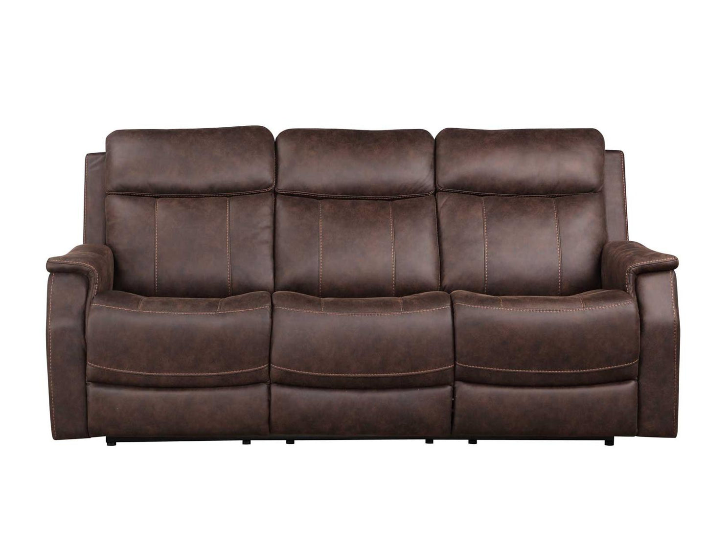 Steve Silver Valencia Dual Power Reclining Sofa in Walnut Steve Silver 2