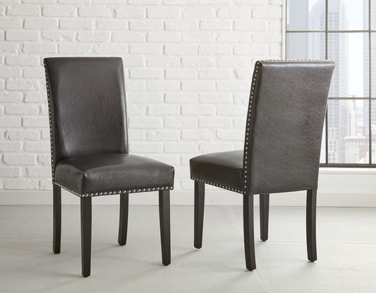 Steve Silver Verano Side Chair in Black (Set of 2) Steve Silver 2