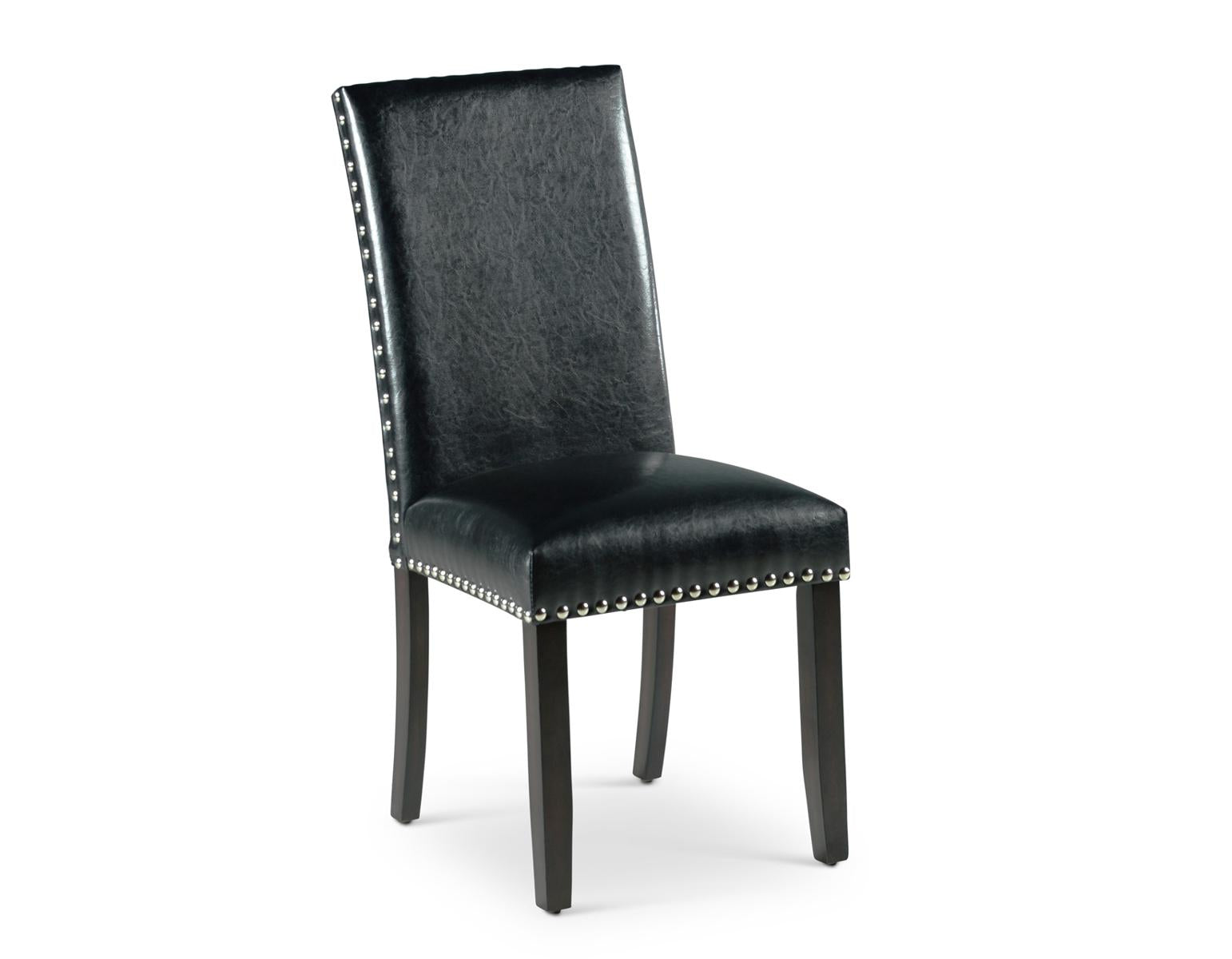 Steve Silver Westby Black Side Chair in Ebony Wood (Set of 2) Steve Silver 2