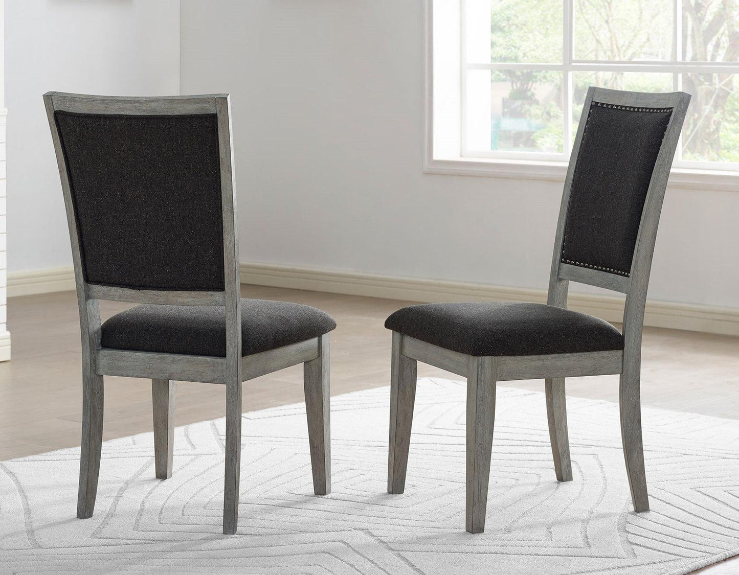 Steve Silver Whitford Side Chair in Grey (Set of 2) Steve Silver 2