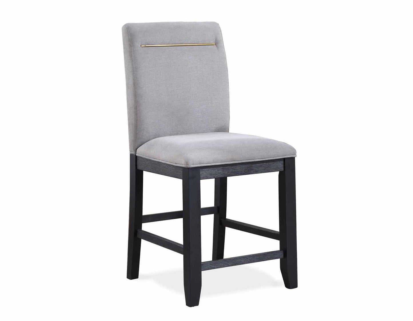 Steve Silver Yves Counter Chair in Rubbed Charcoal (Set of 2) Steve Silver 2