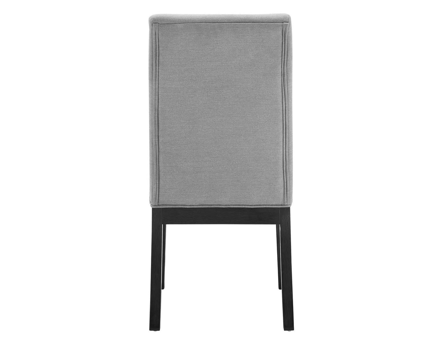 Steve Silver Yves Performance Side Chair in Rubbed Charcoal (Set of 2) Steve Silver 2