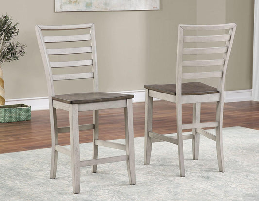 Steve Silver Abacus Counter Chair in Smoky Alabaster (Set of 2) Steve Silver 2