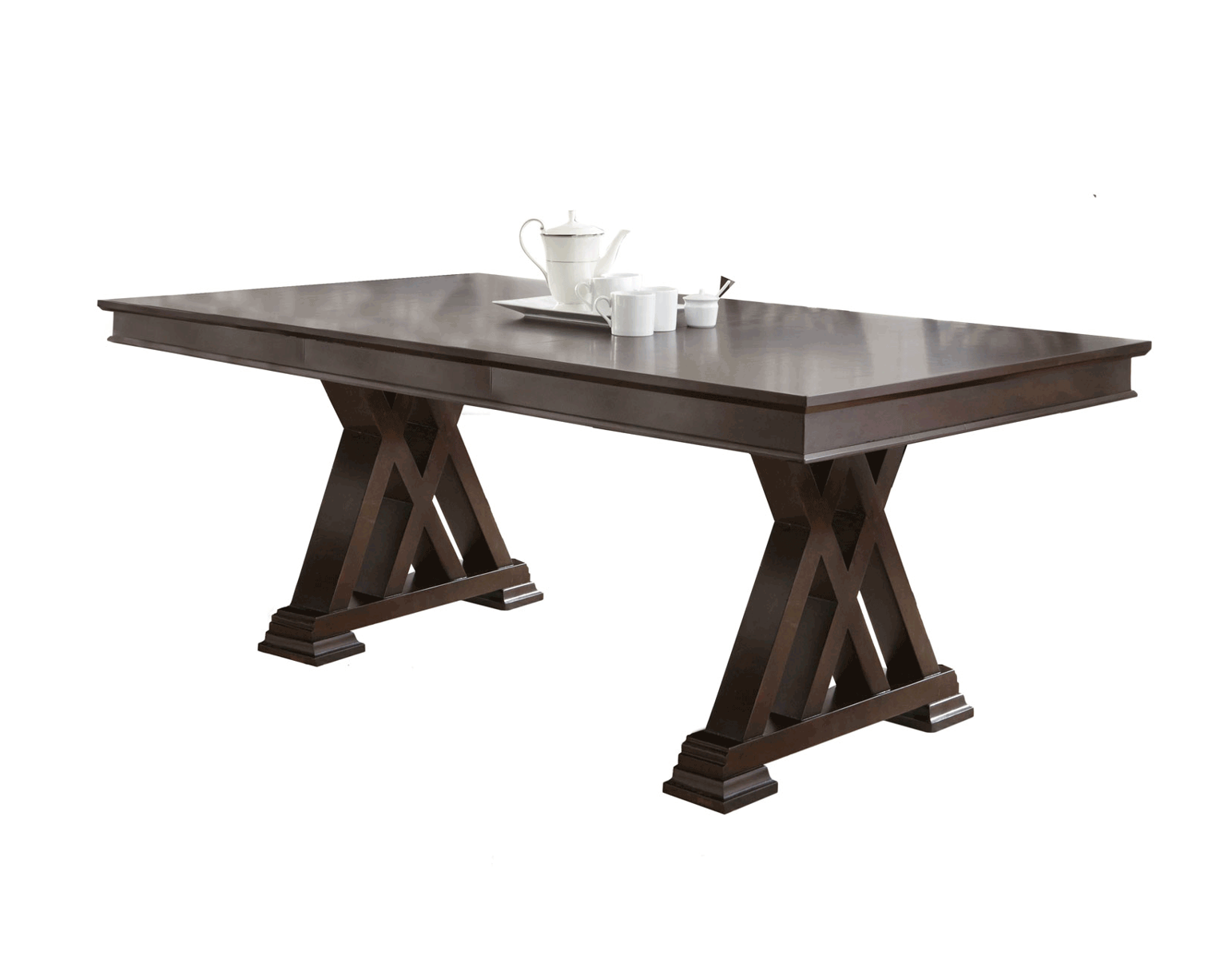 Steve Silver Adrian Dining Table in Espresso Cherry Steve Silver 2