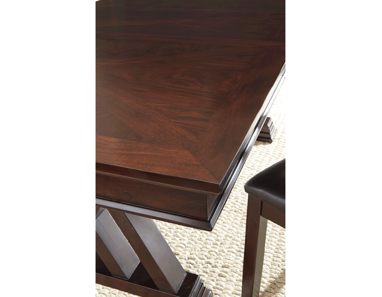 Steve Silver Adrian Dining Table in Espresso Cherry Steve Silver 2