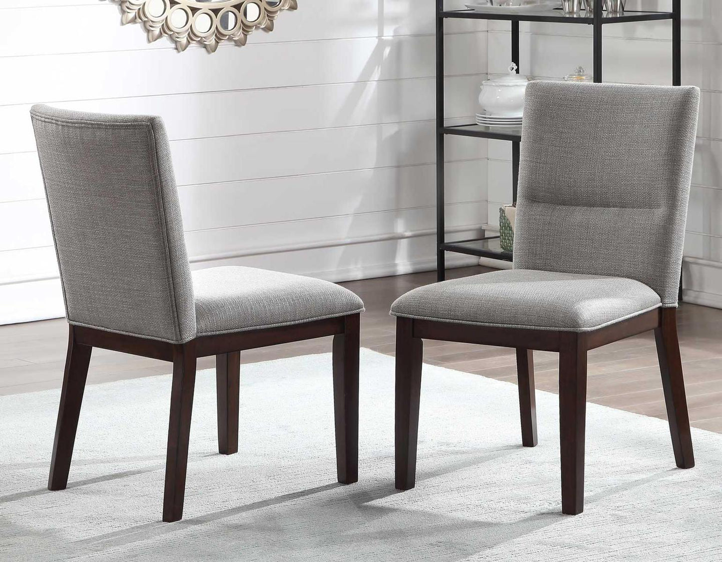 Steve Silver Amalie Side Chair in Walnut (Set of 2) Steve Silver 2