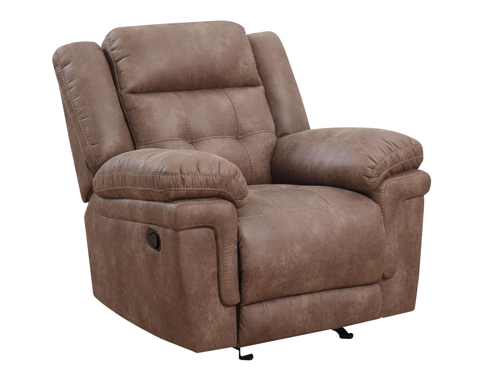 Steve Silver Anastasia Manual Glider Recliner in Cocoa Steve Silver 2