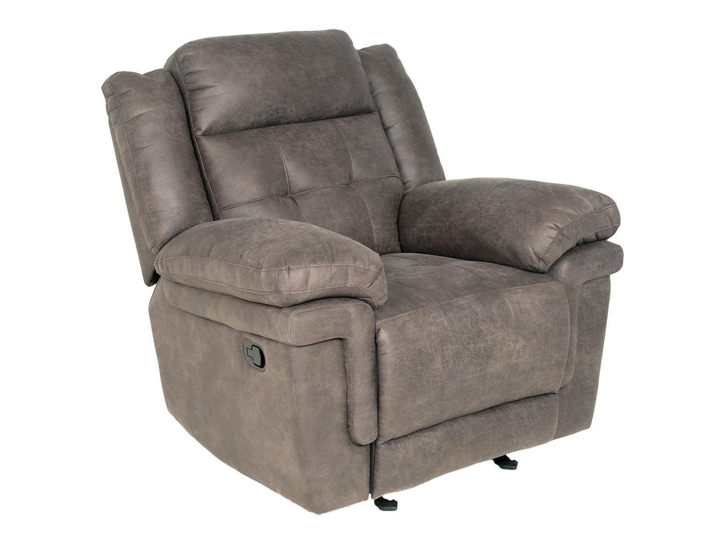 Steve Silver Anastasia Manual Glider Recliner in Grey Steve Silver 2