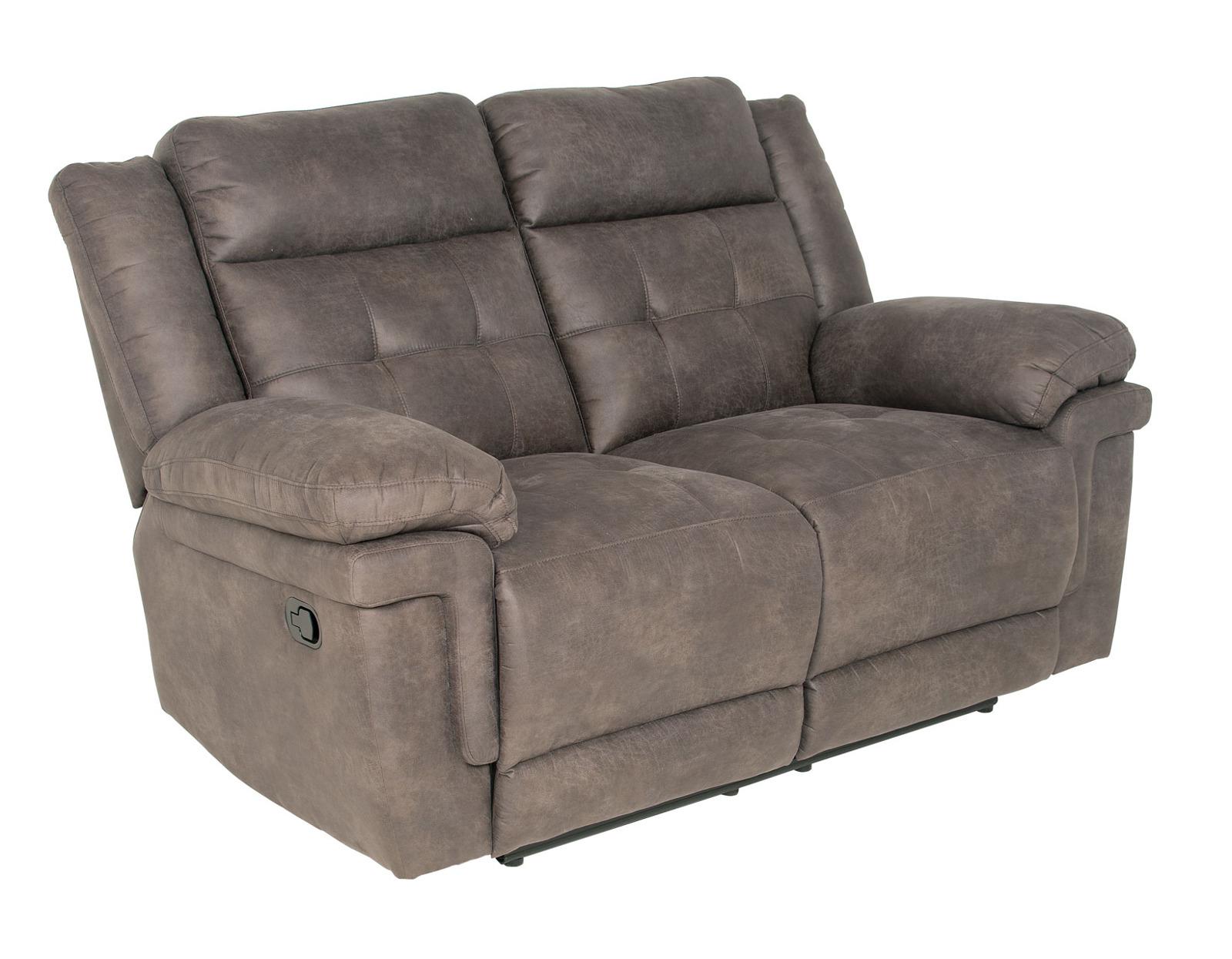 Steve Silver Anastasia Manual Reclining Loveseat in Grey Steve Silver 2