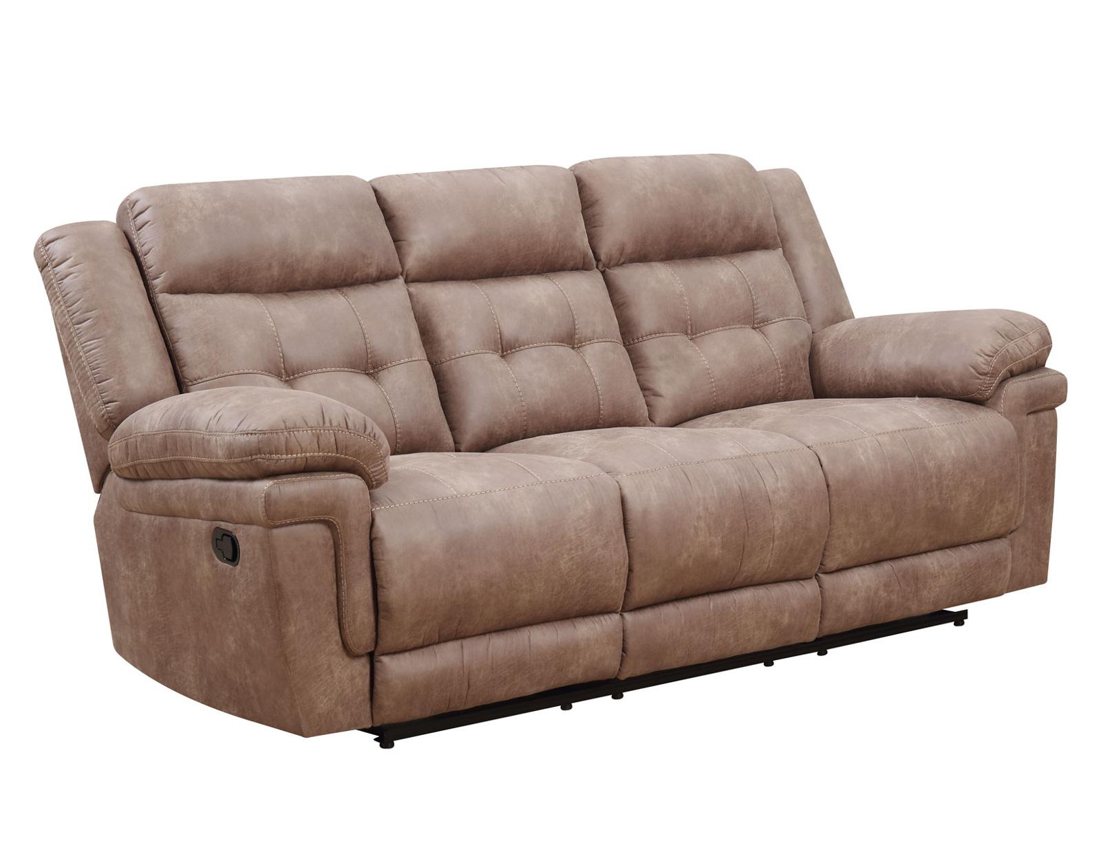 Steve Silver Anastasia Manual Reclining Sofa in Cocoa Steve Silver 2