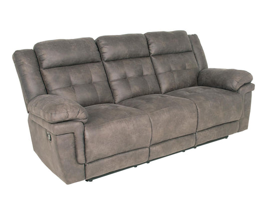 Steve Silver Anastasia Manual Reclining Sofa in Grey Steve Silver 2