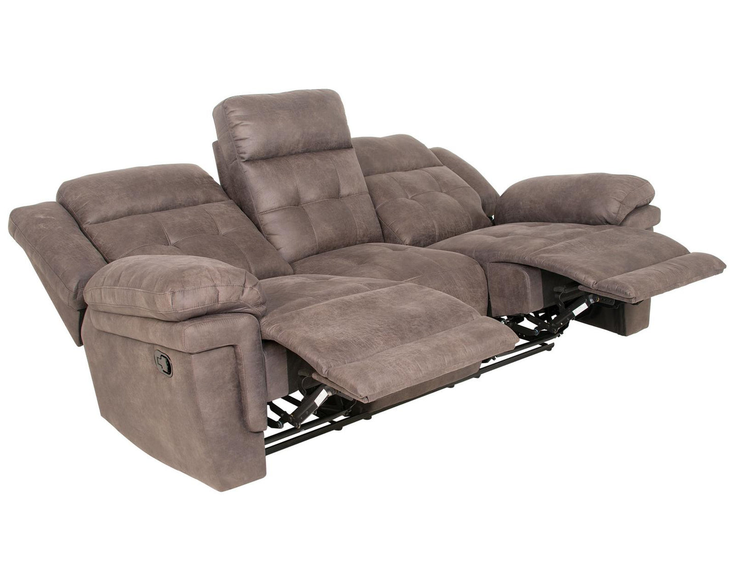 Steve Silver Anastasia Manual Reclining Sofa in Grey Steve Silver 2