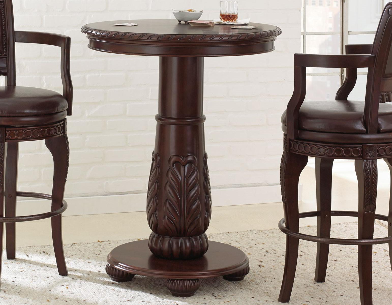 Steve Silver Antoinette Pub Table in Brown Cherry Steve Silver 2