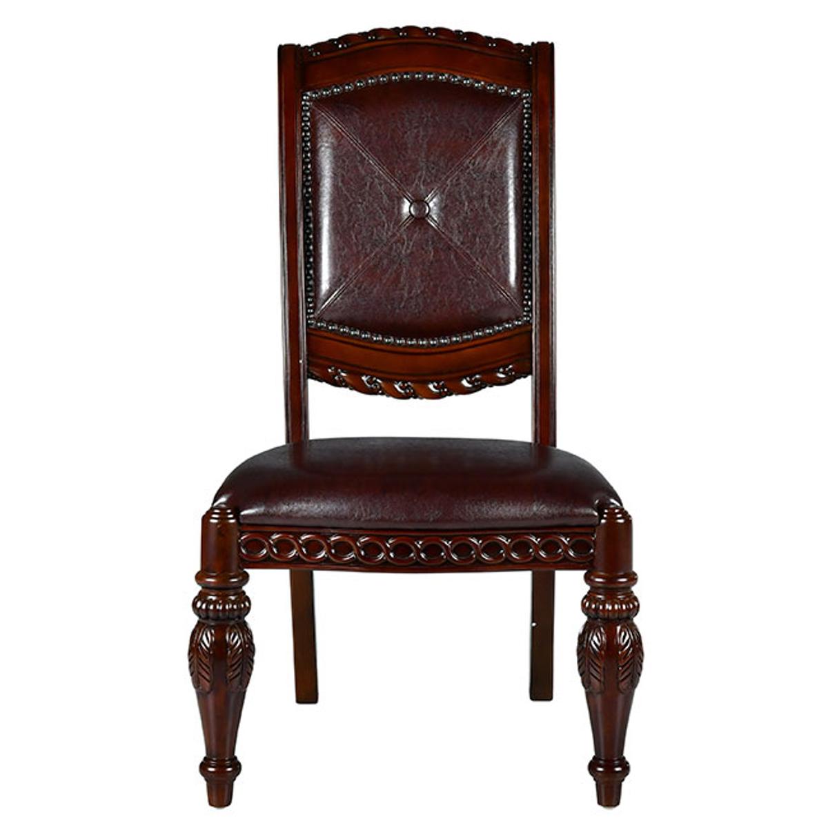 Steve Silver Antoinette Side Chair (Set of 2) in Rich Cherry Steve Silver 2