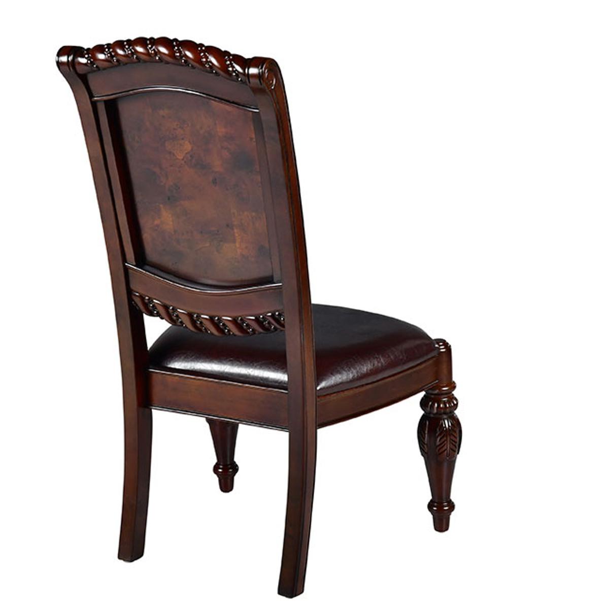 Steve Silver Antoinette Side Chair (Set of 2) in Rich Cherry Steve Silver 2