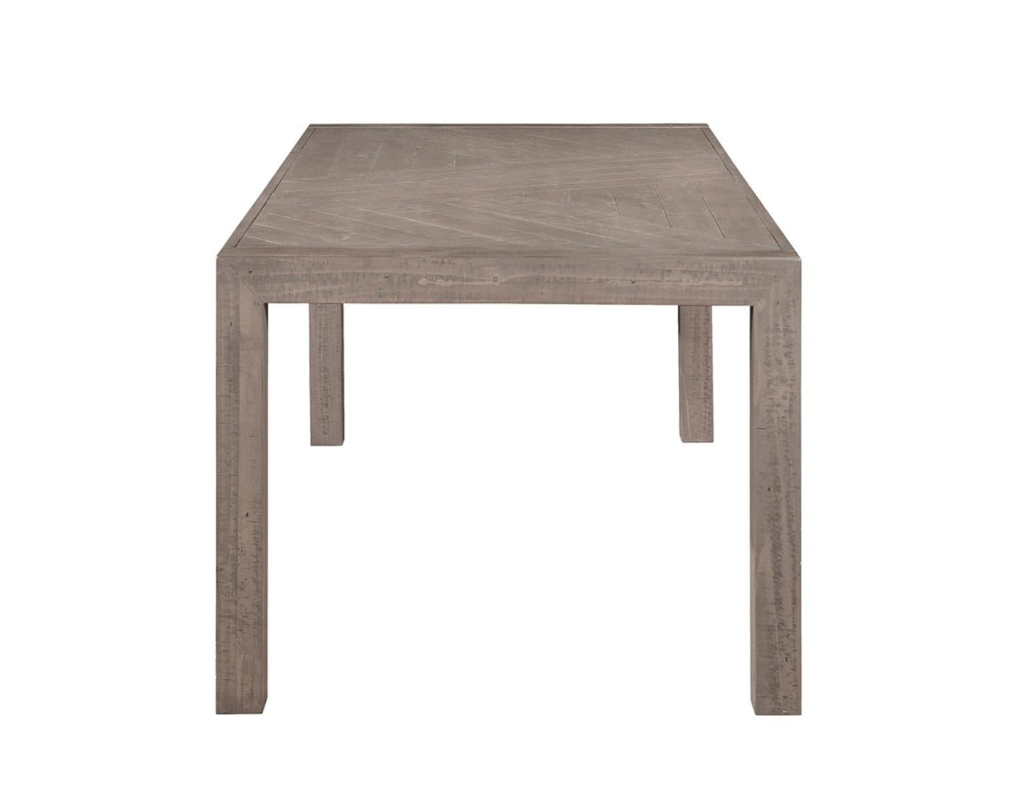 Steve Silver Auckland Reclaimed Wood Dining Table in Weathered Grey Steve Silver 2