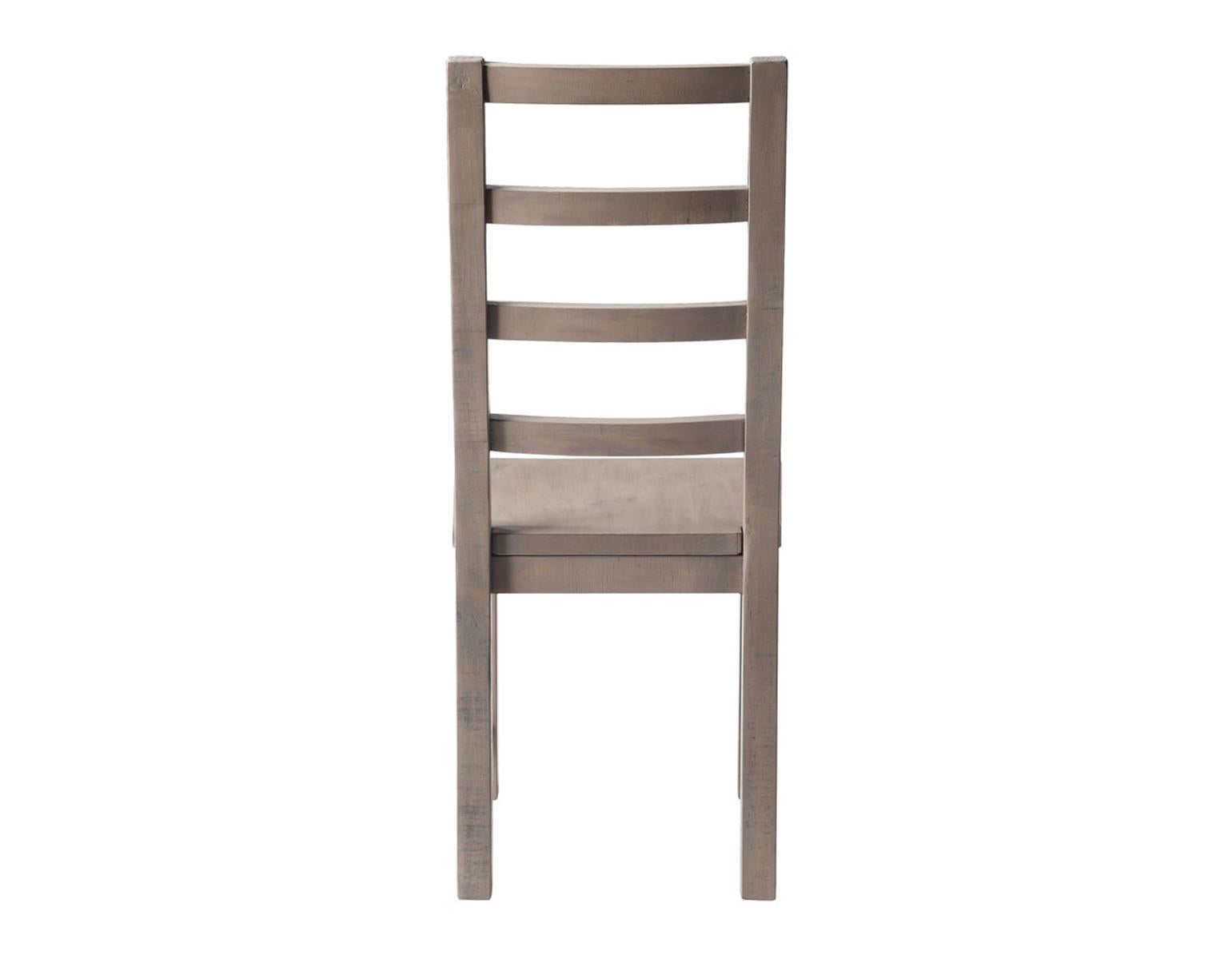 Steve Silver Auckland Reclaimed Wood Side Chair in Weathered Grey (Set of 2) Steve Silver 2