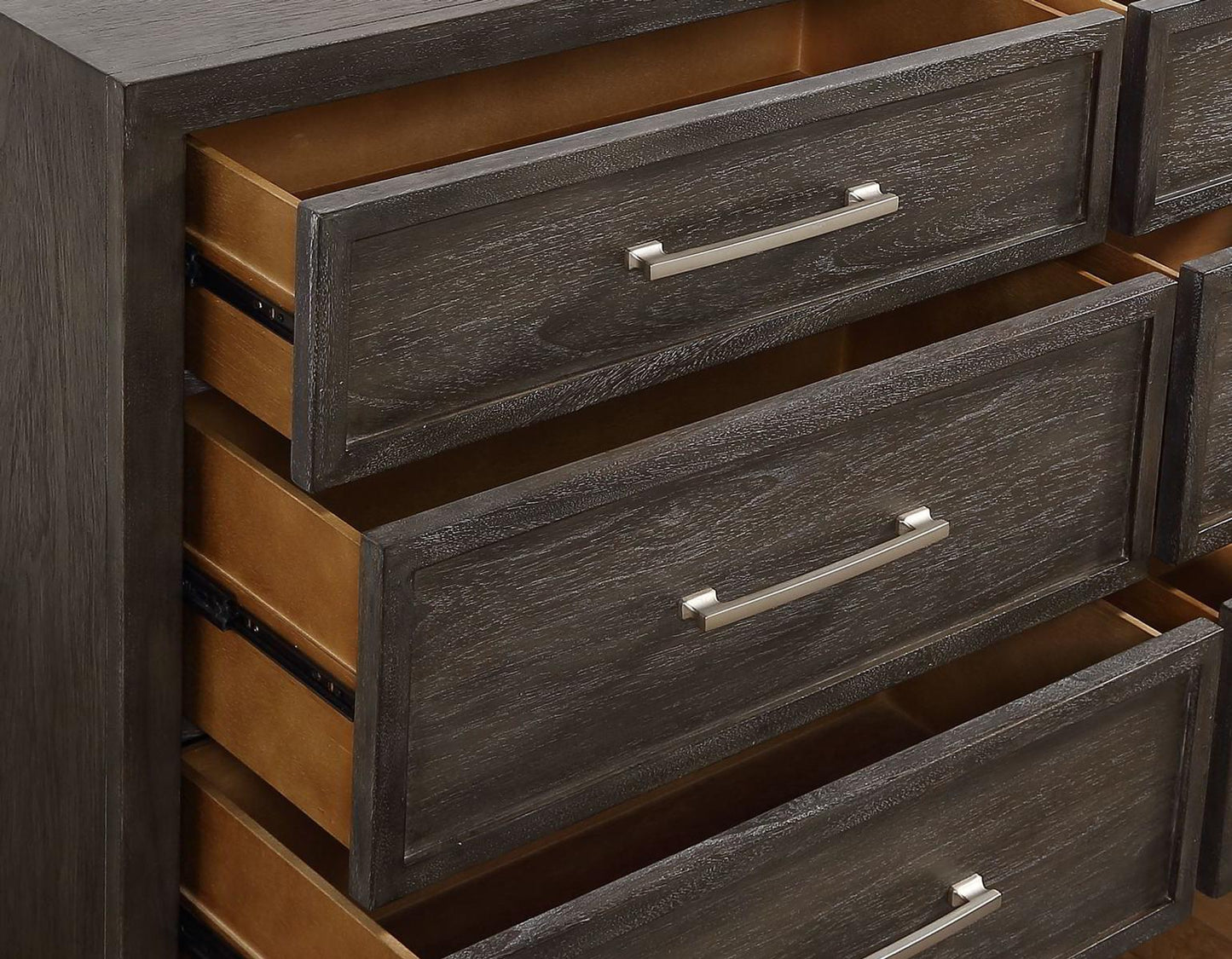 Steve Silver Broomfield 6 Drawer Dresser in Walnut Steve Silver 2