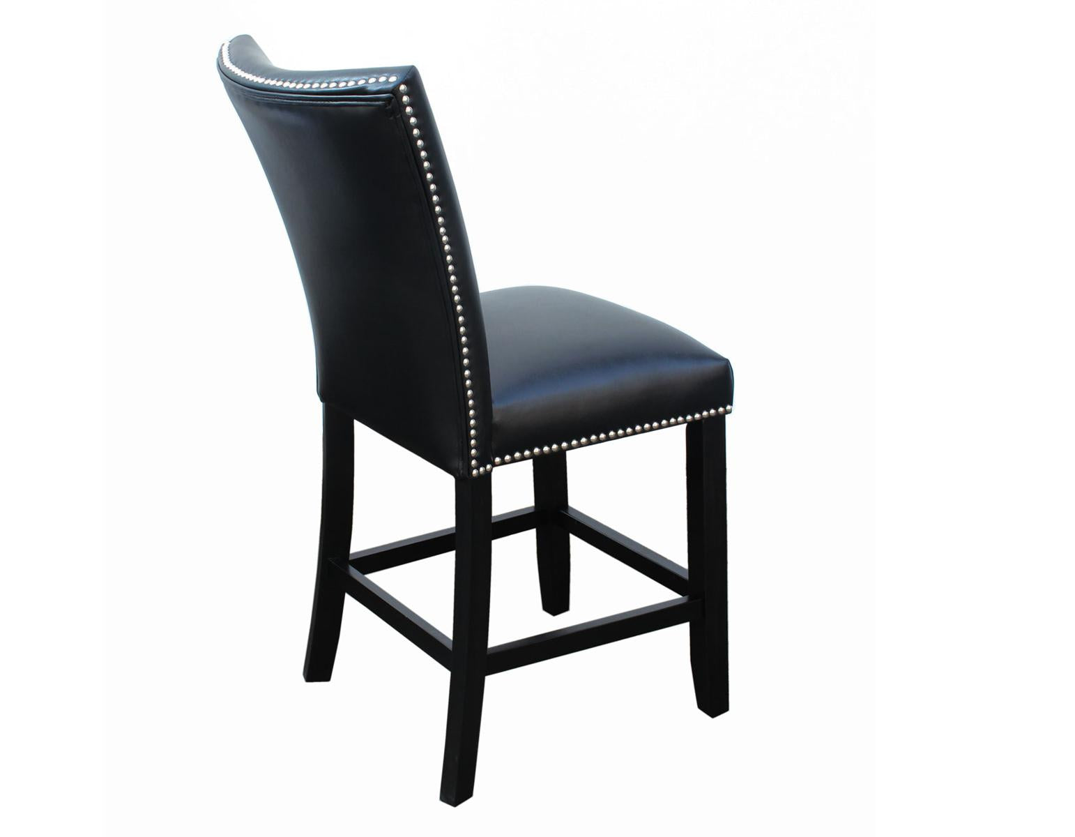 Steve Silver Camila Black Counter Chair in Black (Set of 2) Steve Silver 2