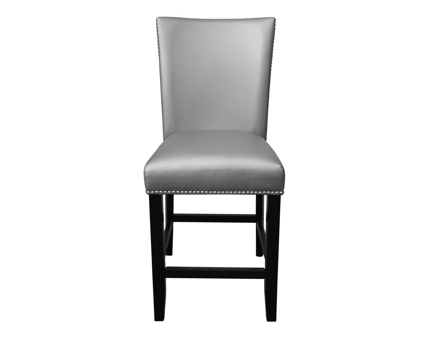 Steve Silver Camila Silver Counter Chair in Silver (Set of 2) Steve Silver 2