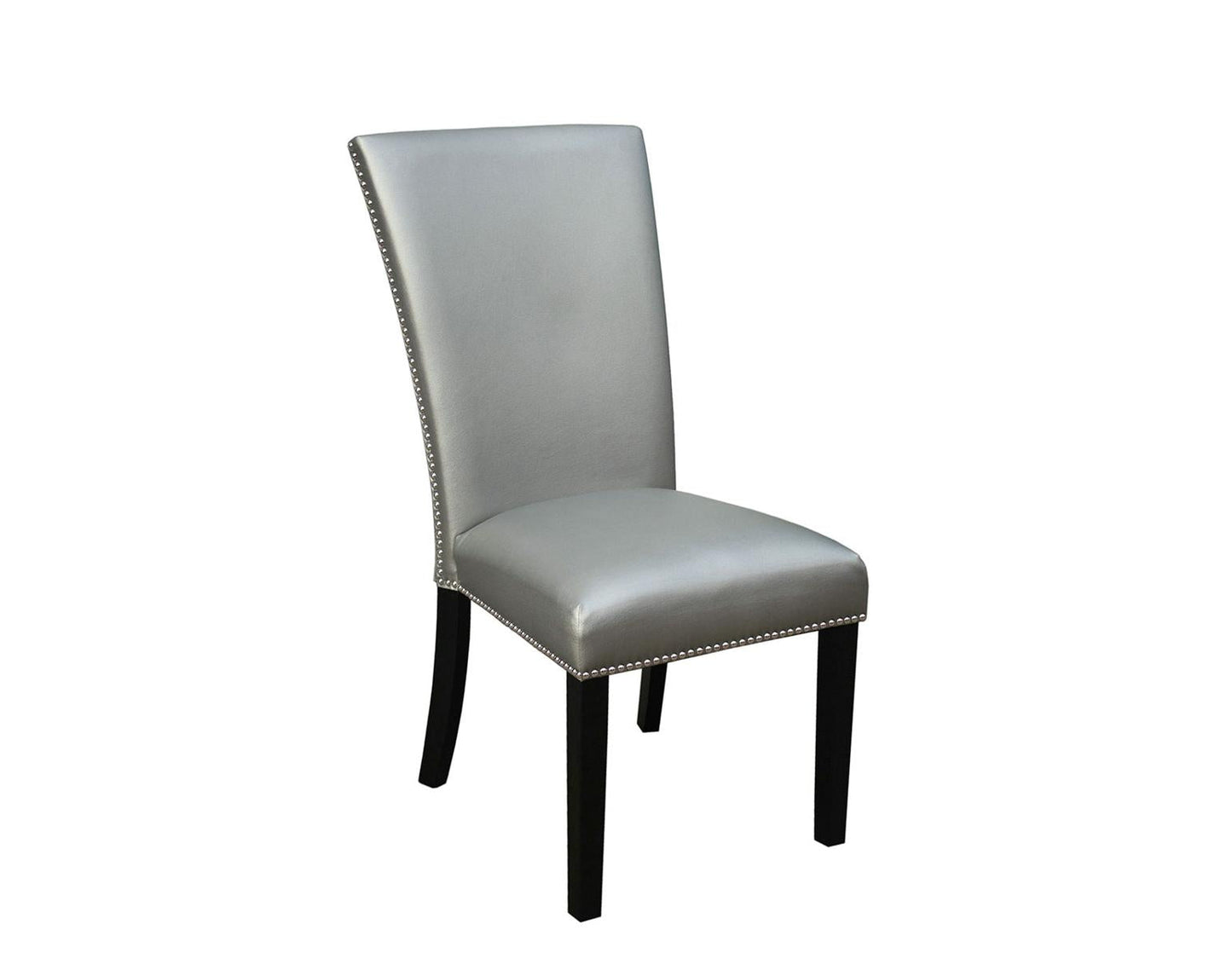 Steve Silver Camila Silver Side Chair in Silver (Set of 2) Steve Silver 2