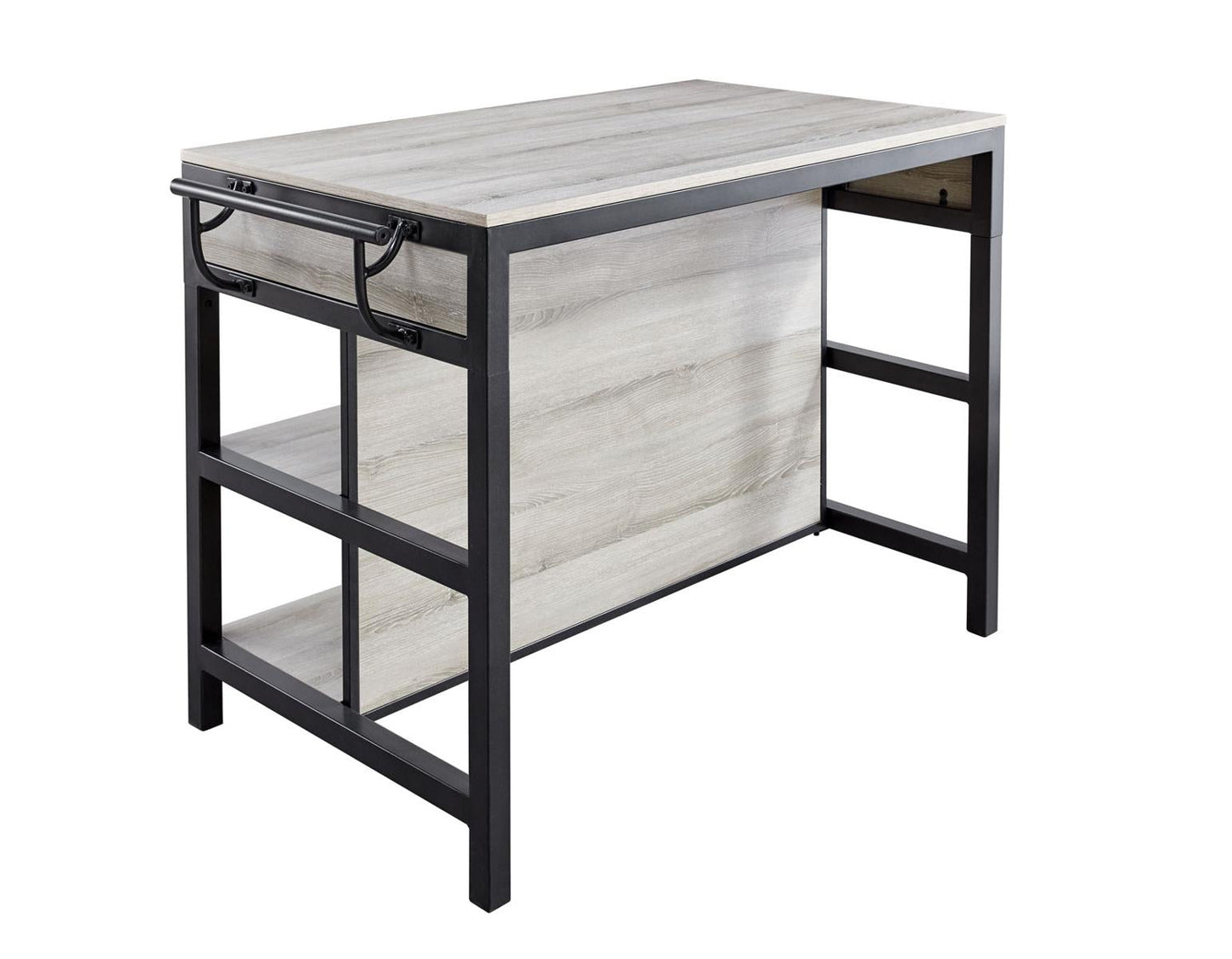 Steve Silver Carson Counter Kitchen Table in Weathered Driftwood Steve Silver 2