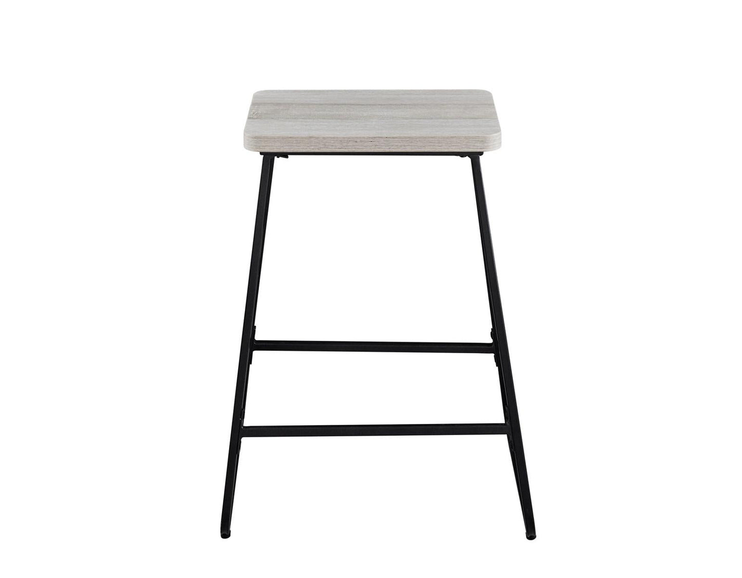 Steve Silver Carson Counter Stool in Weathered Driftwood (Set of 2) Steve Silver 2