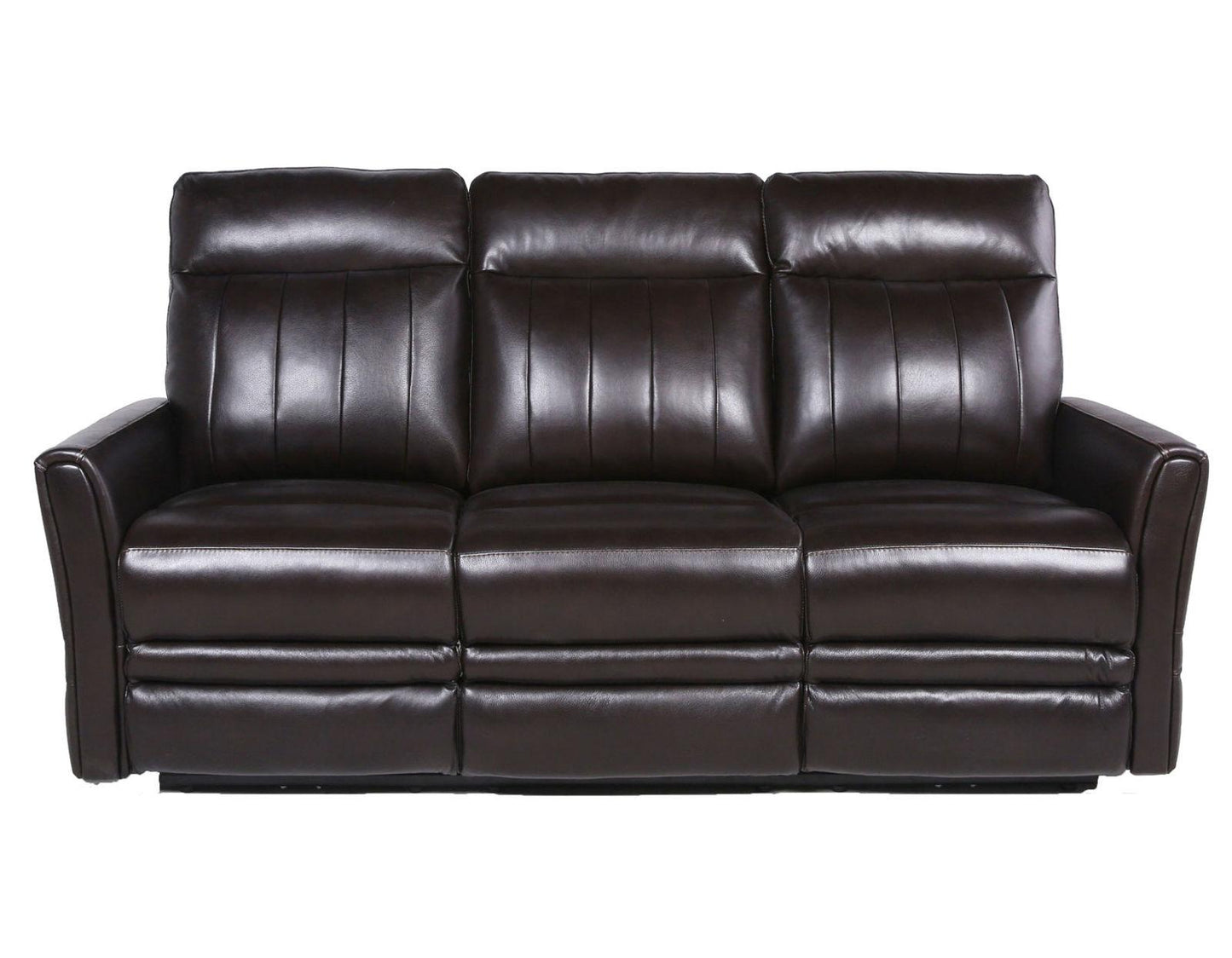 Steve Silver Coachella Leather Dual Power Reclining Sofa in Brown Steve Silver 2