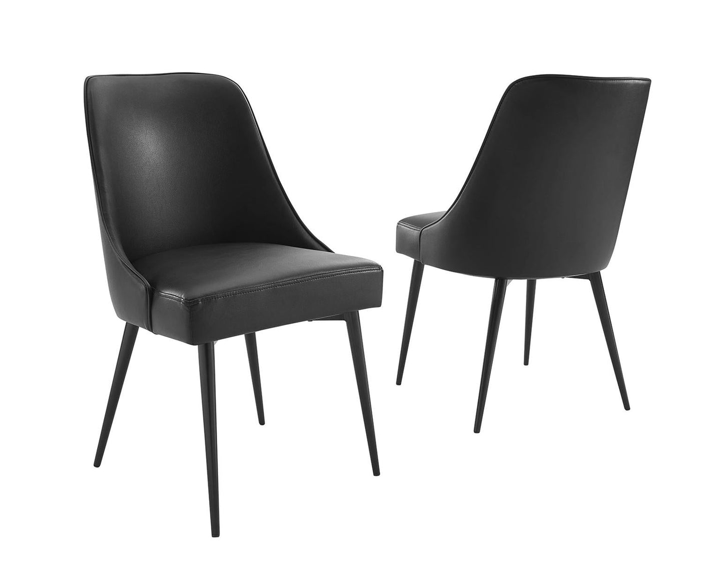 Steve Silver Colfax Side Chair in Black (Set of 2) Steve Silver 2