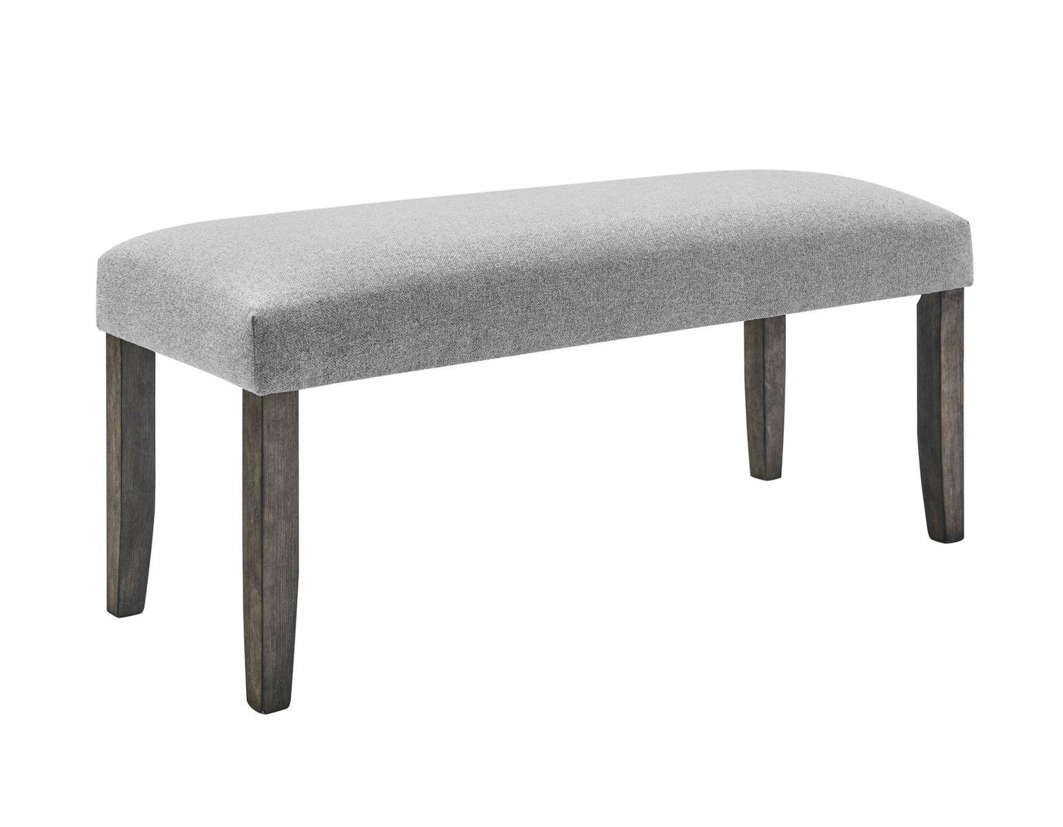 Steve Silver Emily Backless Bench in Mossy Grey Steve Silver 2