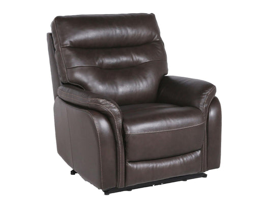 Steve Silver Fortuna Leather Dual Power Recliner in Coffee Steve Silver 2