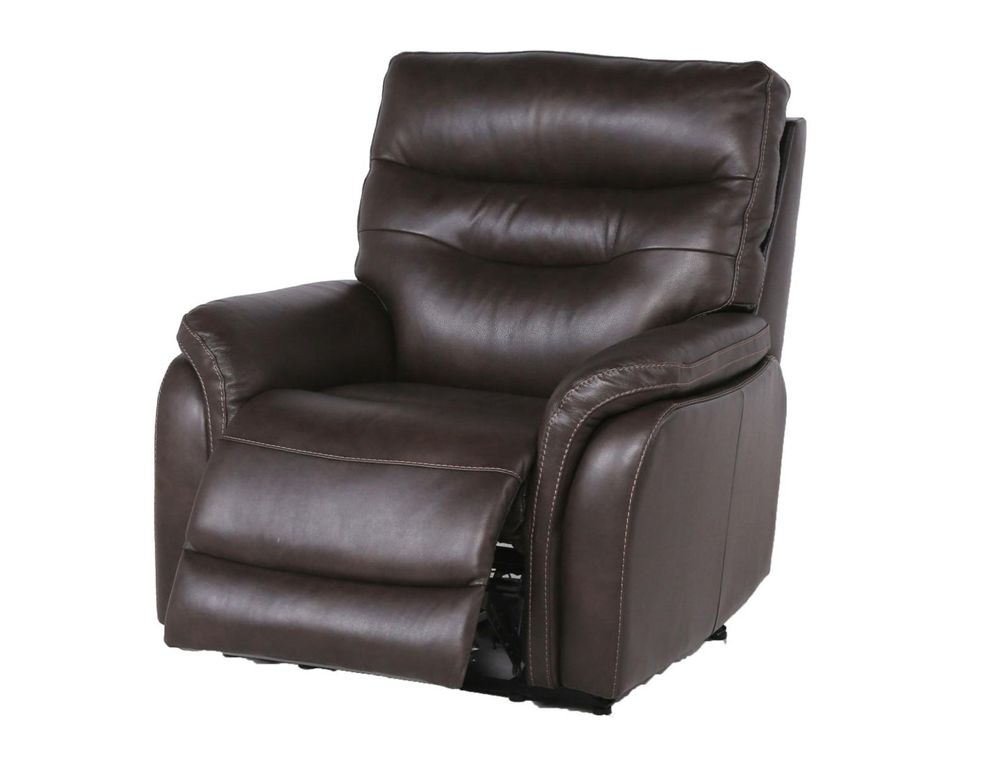 Steve Silver Fortuna Leather Dual Power Recliner in Coffee Steve Silver 2