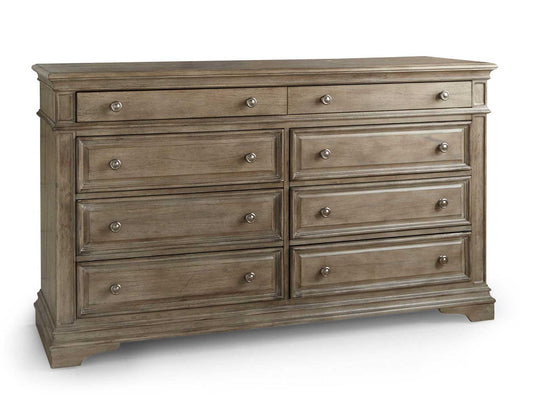 Steve Silver Highland Park 8 Drawer Dresser in Waxed Driftwood Steve Silver 2