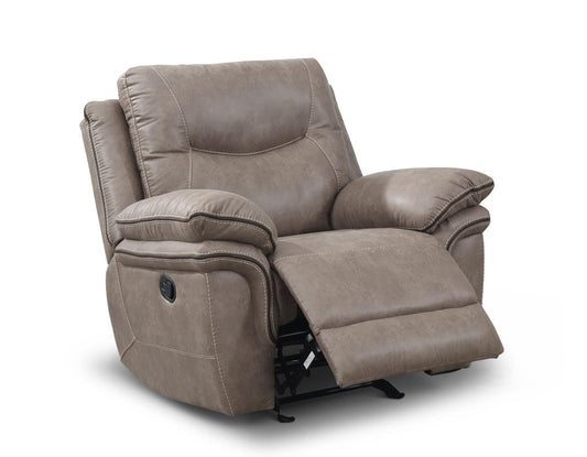 Steve Silver Isabella Manual Glider Recliner in Sand Steve Silver 2