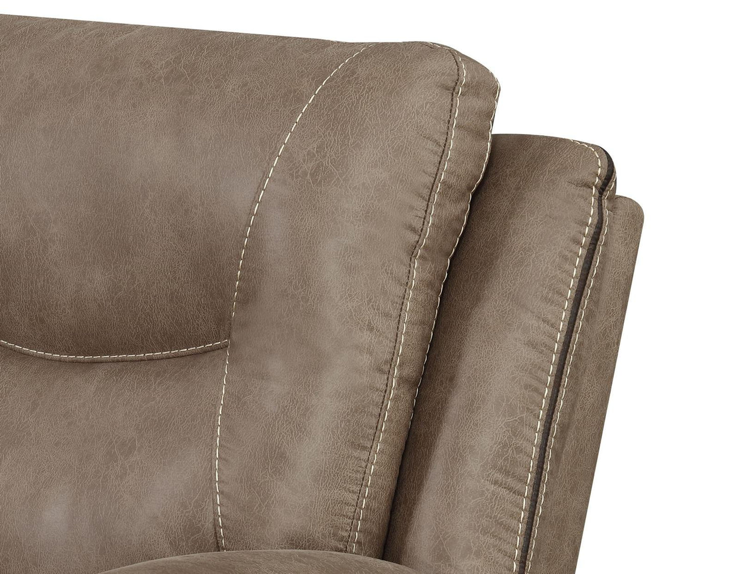 Steve Silver Isabella Manual Glider Recliner in Sand Steve Silver 2