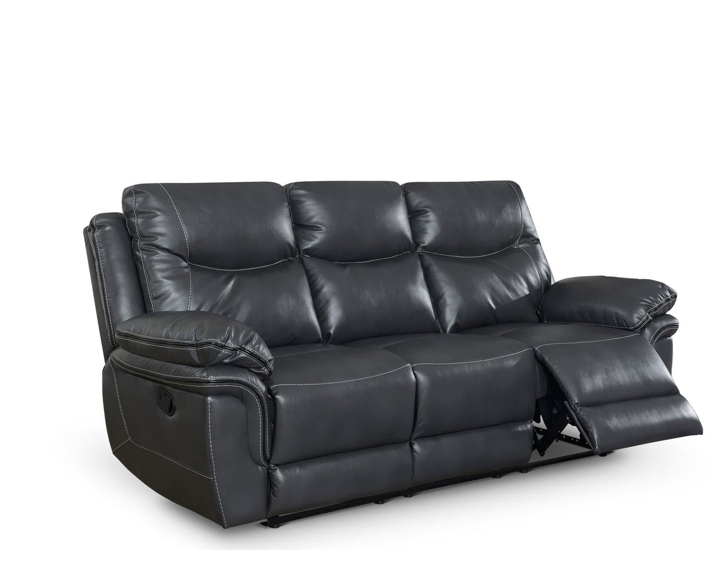 Steve Silver Isabella Manual Reclining Sofa in Grey Steve Silver 2