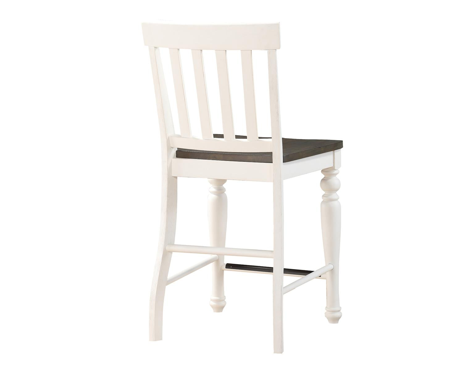 Steve Silver Joanna Counter Chair in Two-tone Ivory and Mocha (Set of 2) Steve Silver 2