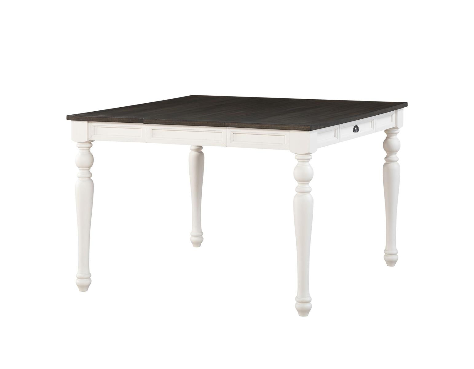 Steve Silver Joanna Counter Table in Two-tone Ivory and Mocha Steve Silver 2