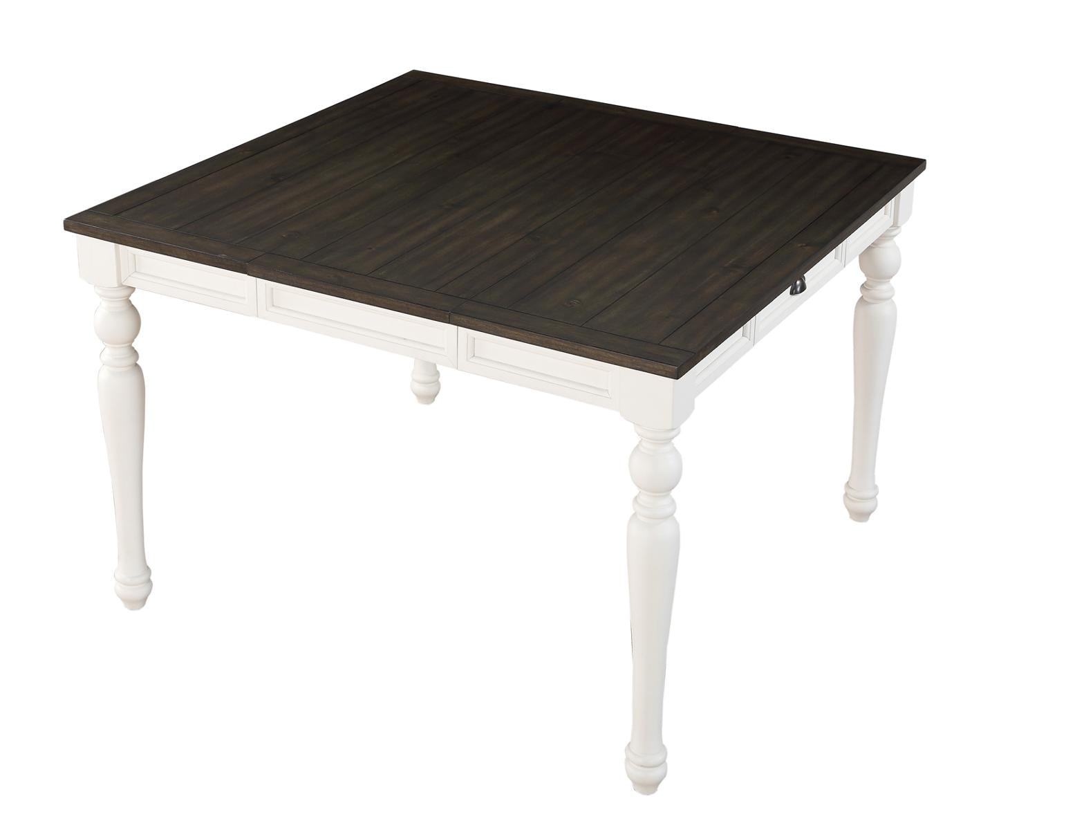 Steve Silver Joanna Counter Table in Two-tone Ivory and Mocha Steve Silver 2