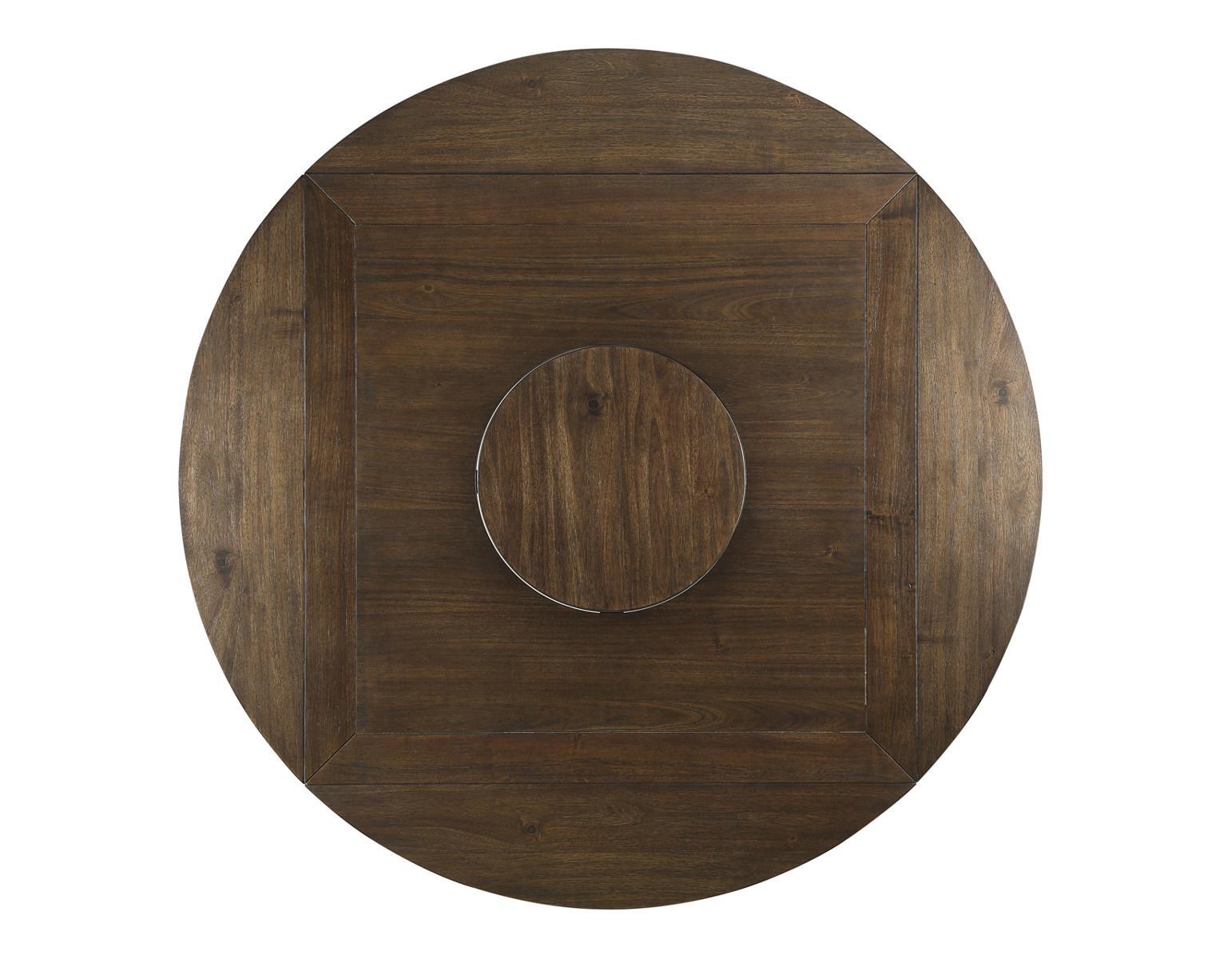 Steve Silver Joanna Round Counter Table in Two-tone Ivory and Mocha Steve Silver 2