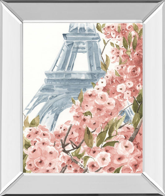 Paris Cherry Blossoms II By Annie Warren - Pink Classy Art