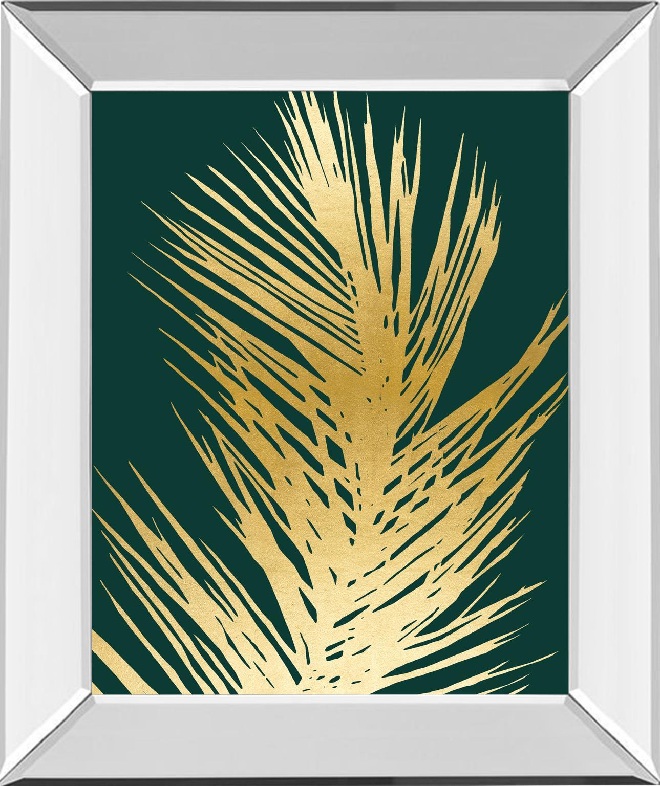 Emerald Palms II By Natalie Carpentieri - Yellow Classy Art