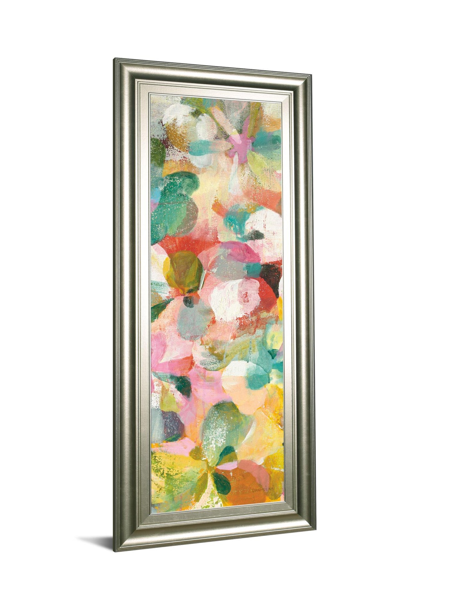 Happy Garden II By Danhui Nai - Wall Art - Pink Classy Art