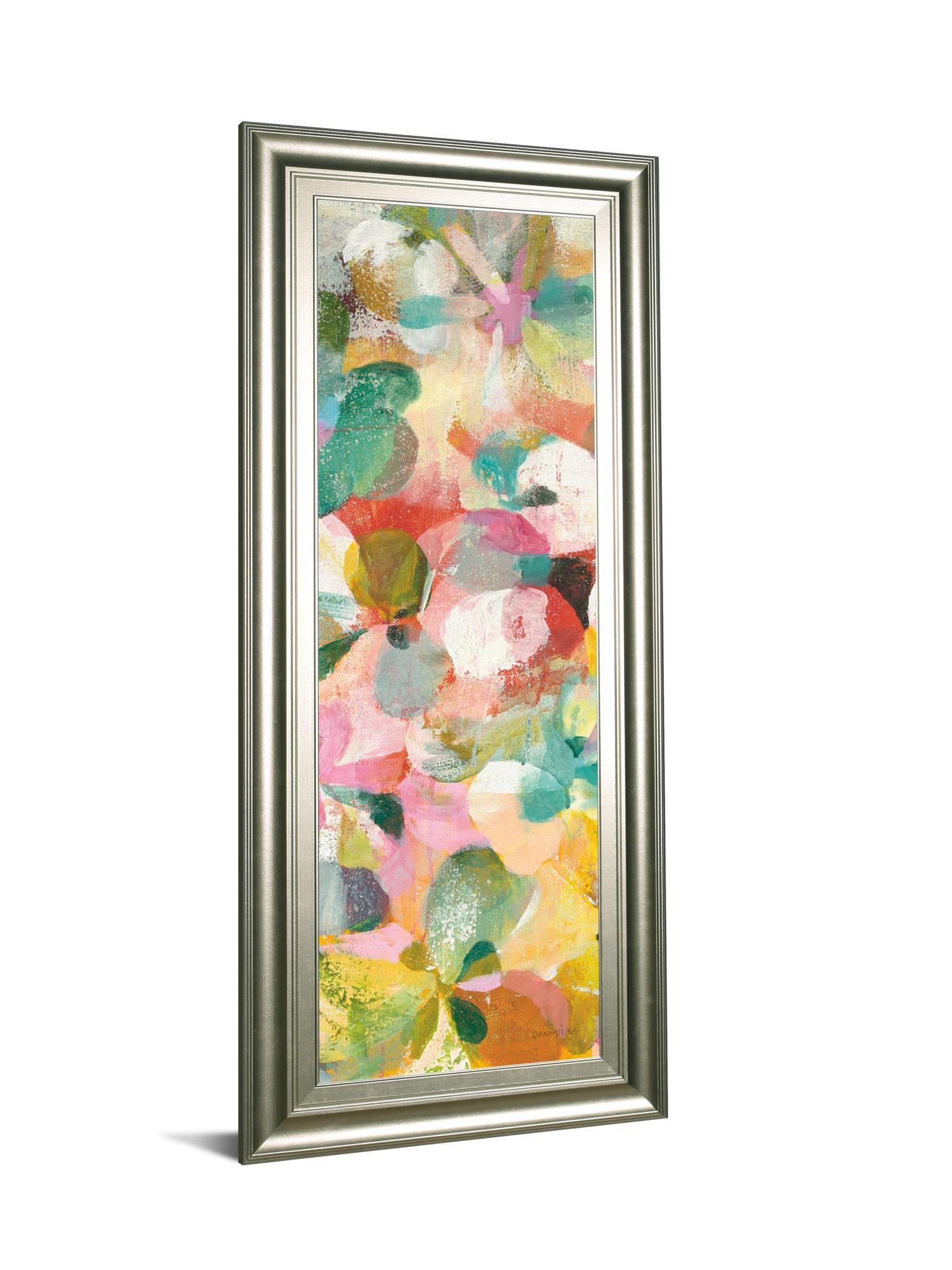 Happy Garden II By Danhui Nai - Wall Art - Pink Classy Art