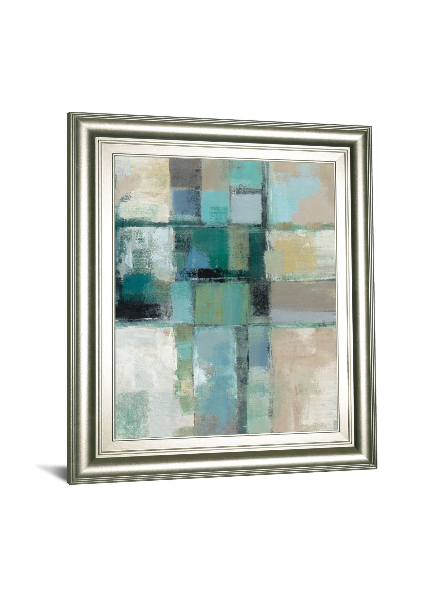 Island Hues Crop 2 By Sylvia Vassileva - Framed Print Wall Art - Green Classy Art