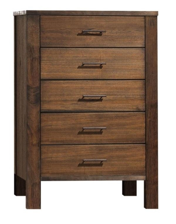 Acme Merrilee 5-Drawer Chest in Oak 21686 ACME East