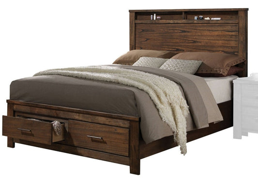 Acme Merrilee Queen Storage Bed in Oak 21680Q ACME East