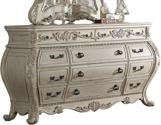 Acme Ragenardus Dresser in Antique White 27015 ACME East