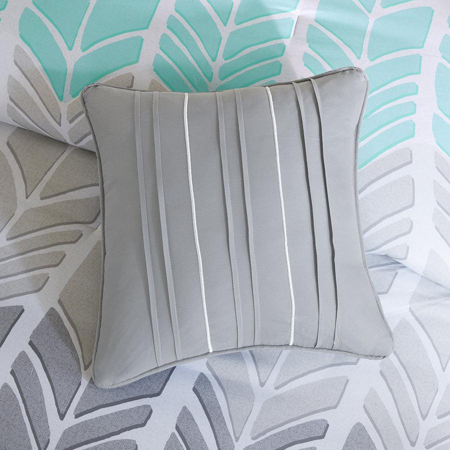 Adel 20 " D Comforter Set Aqua Twin/Twin XL Olliix.com